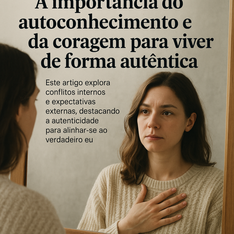 Leia mais sobre o artigo A Coragem de Ser Quem Você Realmente É: Um Convite ao Autoconhecimento