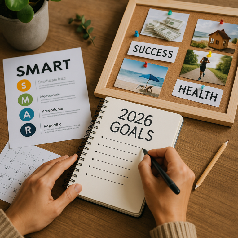 Leia mais sobre o artigo Como Definir e Manter Metas para 2026 de Forma Saudável e Sustentável