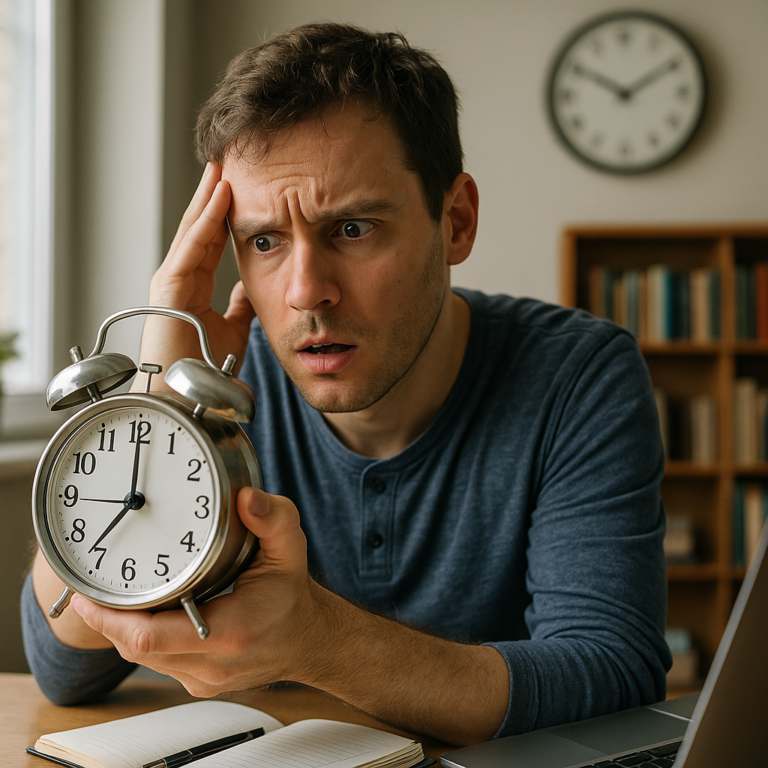 Leia mais sobre o artigo Entendendo a Cegueira Temporal: Por Que Algumas Pessoas Estão Sempre Atrasadas?