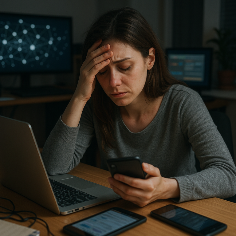 Leia mais sobre o artigo Hiperconexão, Saúde Mental e o Desafio do Bem-Estar no Mundo Digital