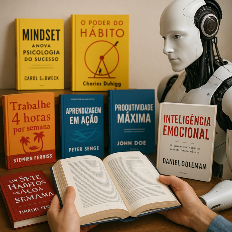 Leia mais sobre o artigo Os Melhores Livros de Autoajuda em 2026 e o Desafio da Aprendizagem no Mundo Corporativo