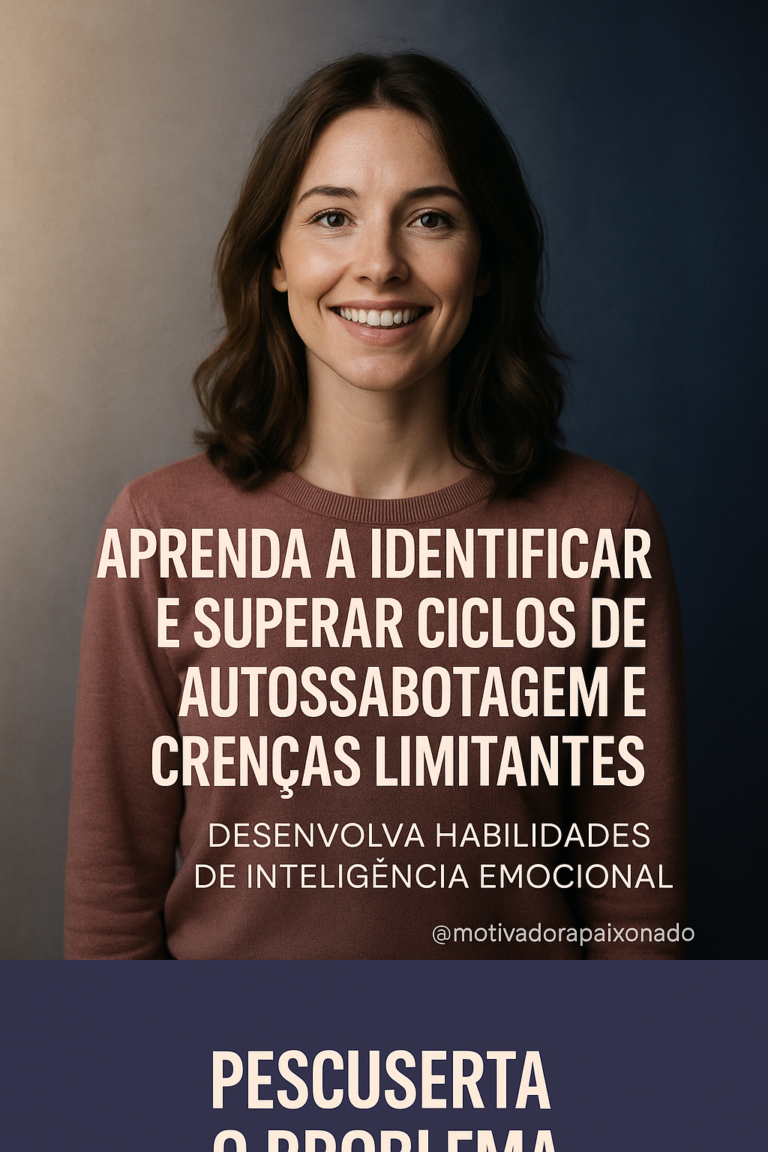 Leia mais sobre o artigo Como Superar a Autossabotagem e Desbloquear Sua Inteligência Emocional