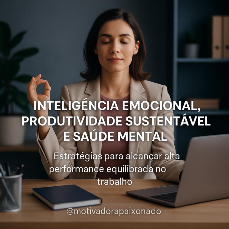 Leia mais sobre o artigo Inteligência Emocional, Produtividade e Saúde Mental: Como Alcançar Sucesso e Equilíbrio no Trabalho
