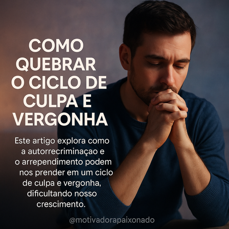 Leia mais sobre o artigo Autorrecriminação, Arrependimento e o Poder da Autocompaixão: Como Lidar com o Peso Emocional do Pastado