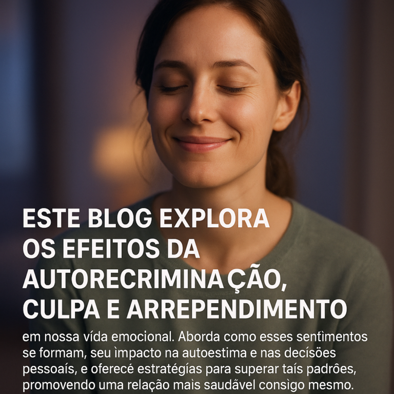 Leia mais sobre o artigo Autorrecriminação, Culpa e Arrependimento: Como Romper Ciclos Emocionais que Limitam sua Vida