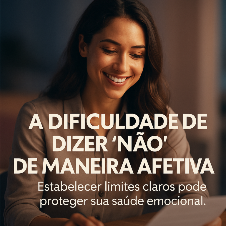 Leia mais sobre o artigo Como Dizer “Não” com Afeto: Construindo Limites Saudáveis para sua Saúde Emocional