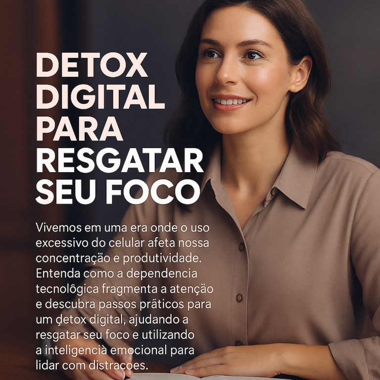 Leia mais sobre o artigo Como Recuperar o Foco e Vencer a Distração do Celular no Trabalho e nos Estudos
