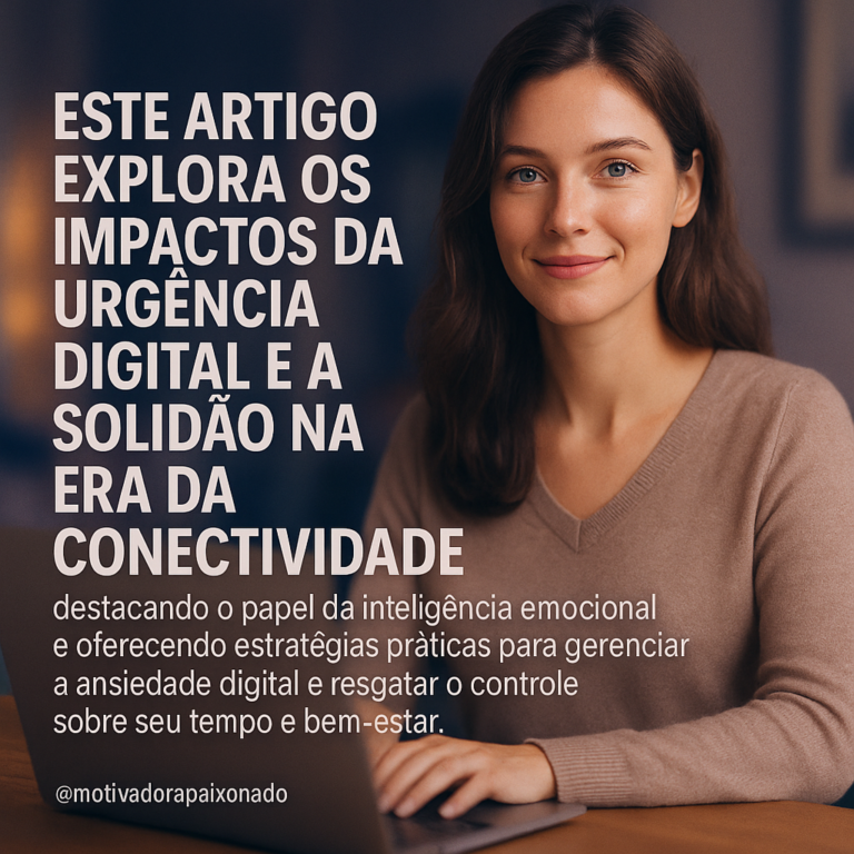 Leia mais sobre o artigo Como Domar a Ansiedade Digital e Preservar sua Saúde Mental na Era da Conectividade