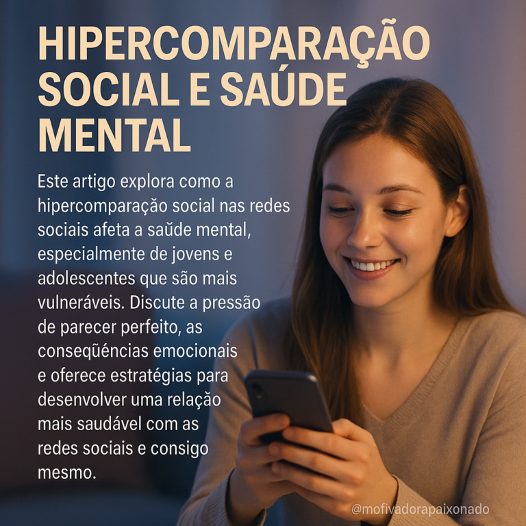 Leia mais sobre o artigo Hipercomparação nas Redes Sociais e Seus Impactos na Saúde Mental