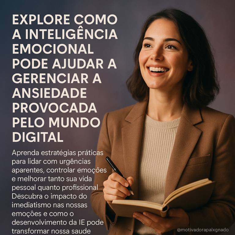 Leia mais sobre o artigo Inteligência Emocional: Como Domar a Ansiedade Digital e Melhorar sua Vida Pessoal e Profissional