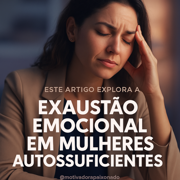 Leia mais sobre o artigo Mulheres Autossuficientes, Alta Performance e a Exaustão Invisível